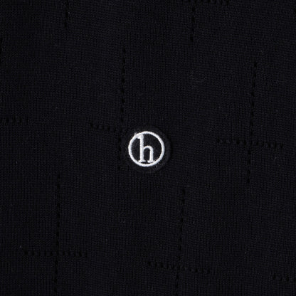 Hellrazor CROSS KNIT SHIRT ヘルレイザー クロス ニット シャツ 01126SS5501【メンズ ニットシャツ ポロシャツ コットン素材 26SS】