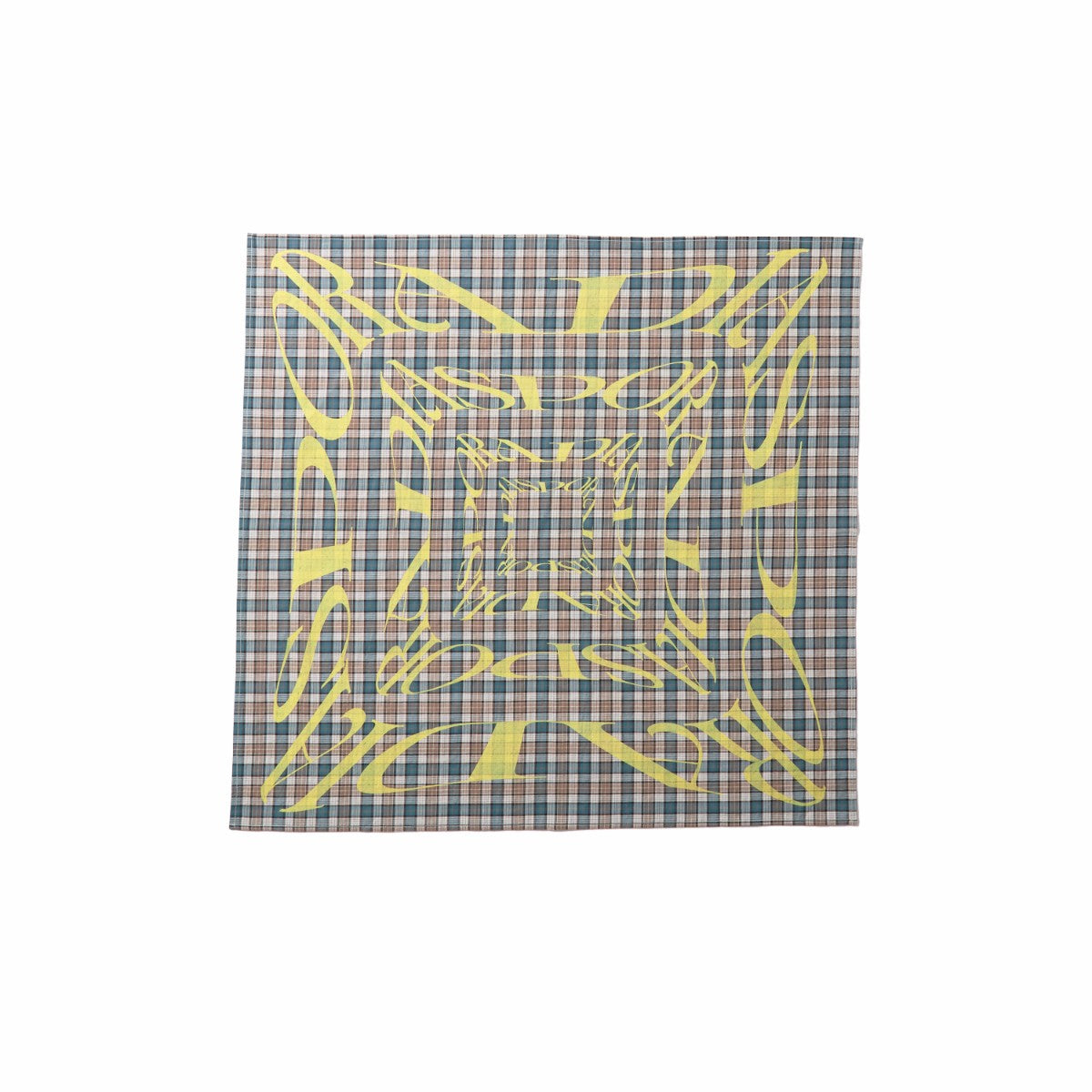 Diaspora skateboards Seersucker Scarf  ディアスポラ スケートボード シアサッカー スカーフ DSP-26SS-AC02【メンズ コットンポリエステル 速乾性 シルクスクリーンプリント 26SS】