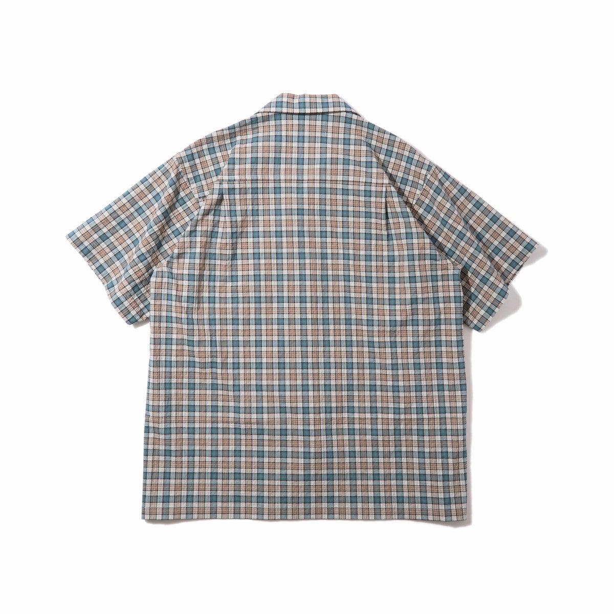Diaspora skateboards Seersucker Montara Shirt ディアスポラ スケートボード シアサッカー モンタラ シャツ DSP-26SS-SH03【メンズ コットンポリエステル 速乾性 半袖 26SS】