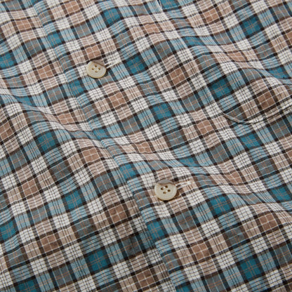 Diaspora skateboards Seersucker Montara Shirt ディアスポラ スケートボード シアサッカー モンタラ シャツ DSP-26SS-SH03【メンズ コットンポリエステル 速乾性 半袖 26SS】