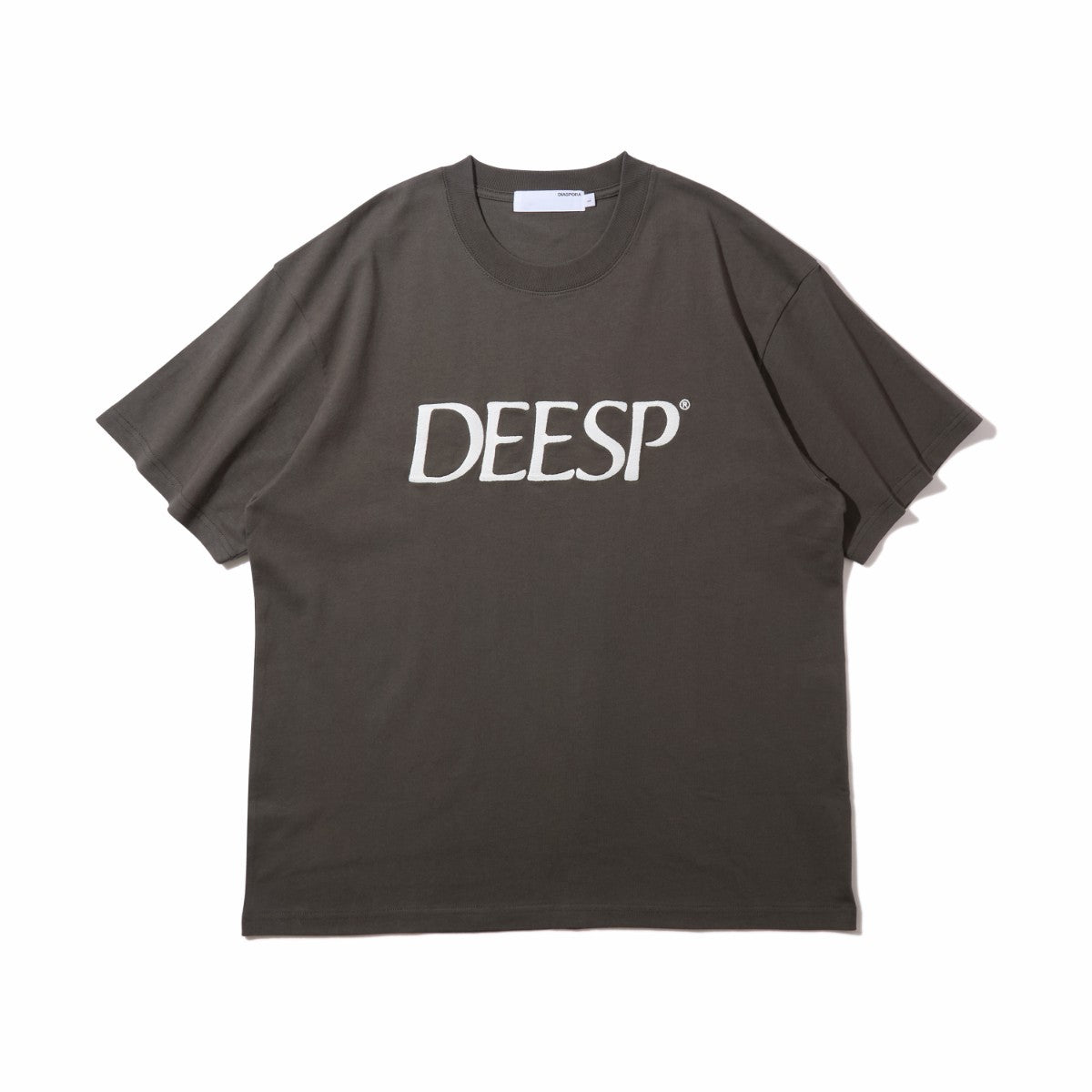 Diaspora skateboards Embroidererd LZR Tee ディアスポラ スケートボード エンブロイダードエルゼットアールティー DSP-26SS-ST01【メンズ メンズTシャツ スポーツモチーフ 刺繍ロゴ ヘビーウェイト 空紡糸 26SS】