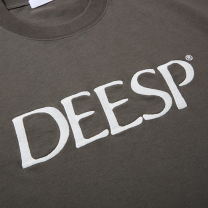Diaspora skateboards Embroidererd LZR Tee ディアスポラ スケートボード エンブロイダードエルゼットアールティー DSP-26SS-ST01【メンズ メンズTシャツ スポーツモチーフ 刺繍ロゴ ヘビーウェイト 空紡糸 26SS】