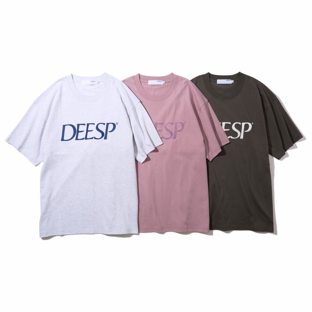 Diaspora skateboards Embroidererd LZR Tee ディアスポラ スケートボード エンブロイダードエルゼットアールティー DSP-26SS-ST01【メンズ メンズTシャツ スポーツモチーフ 刺繍ロゴ ヘビーウェイト 空紡糸 26SS】