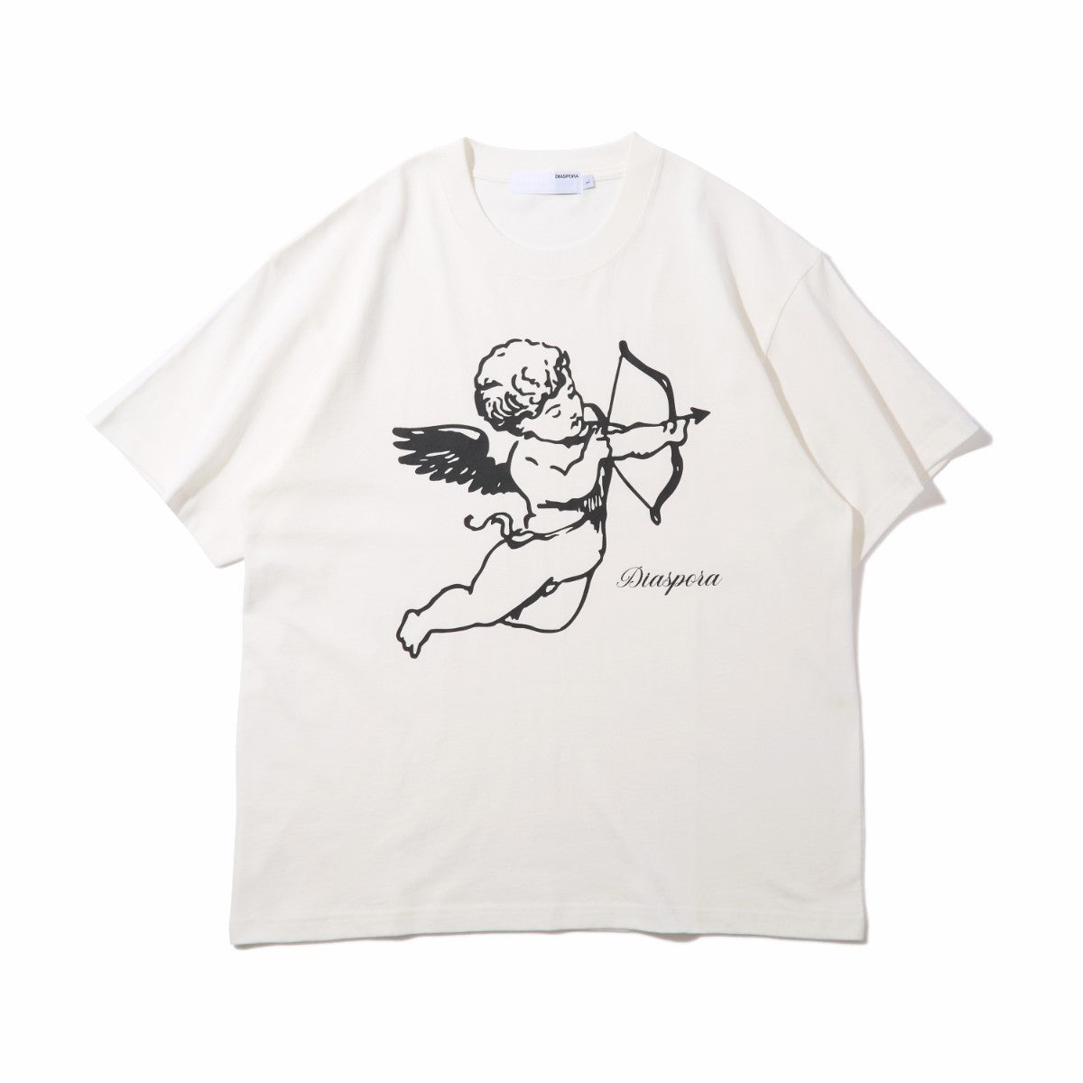 Diaspora skateboards Cupid Tee ディアスポラ スケートボード キューピッドティー DSP-26SS-ST04【メンズ メンズTシャツ スポーツモチーフ 刺繍ロゴ ヘビーウェイト 空紡糸 26SS】