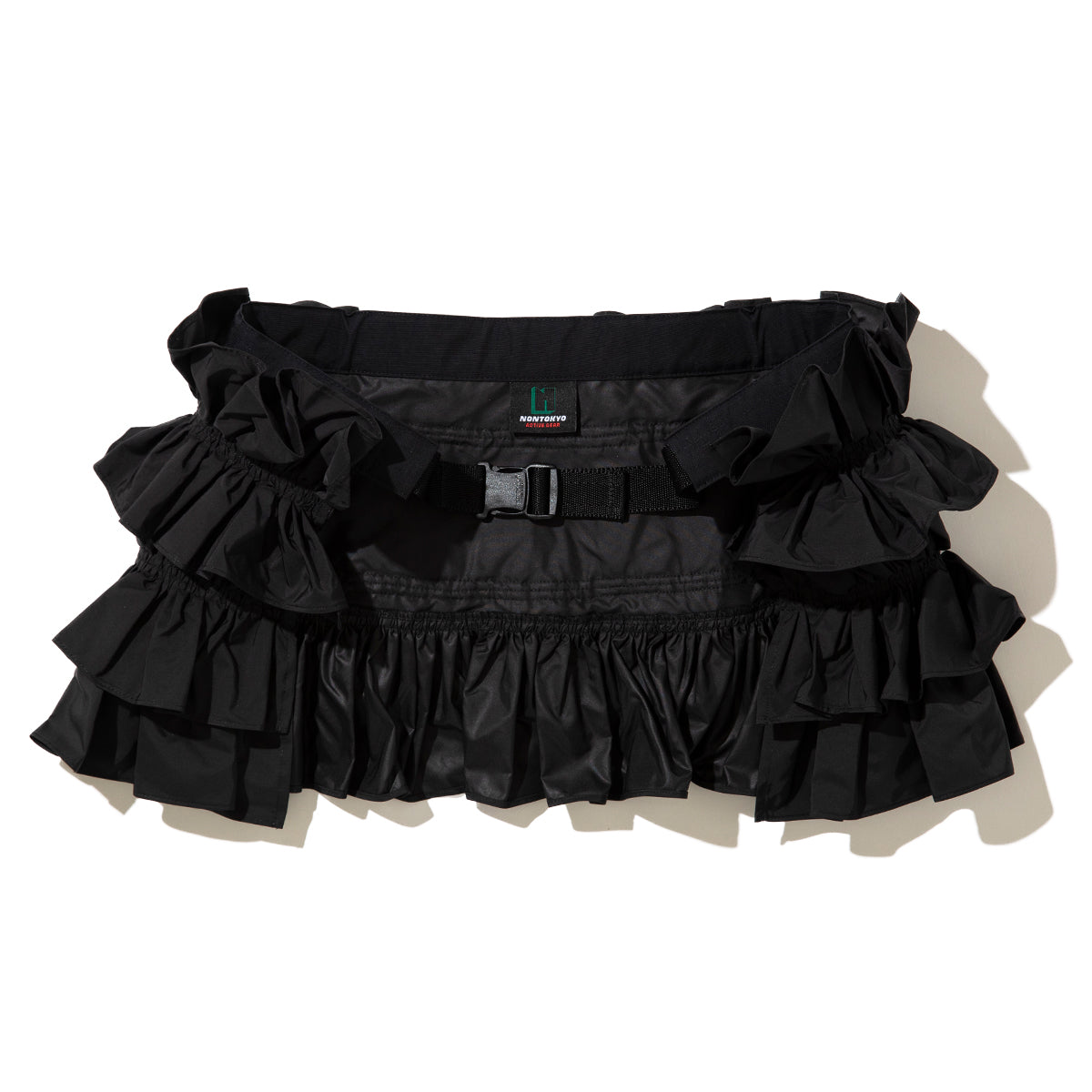 NON TOKYO FRILL BELT ノントーキョー フリル ベルト NON-26S-0304【レディース ナイロン素材 フリル レイヤード 26SS】