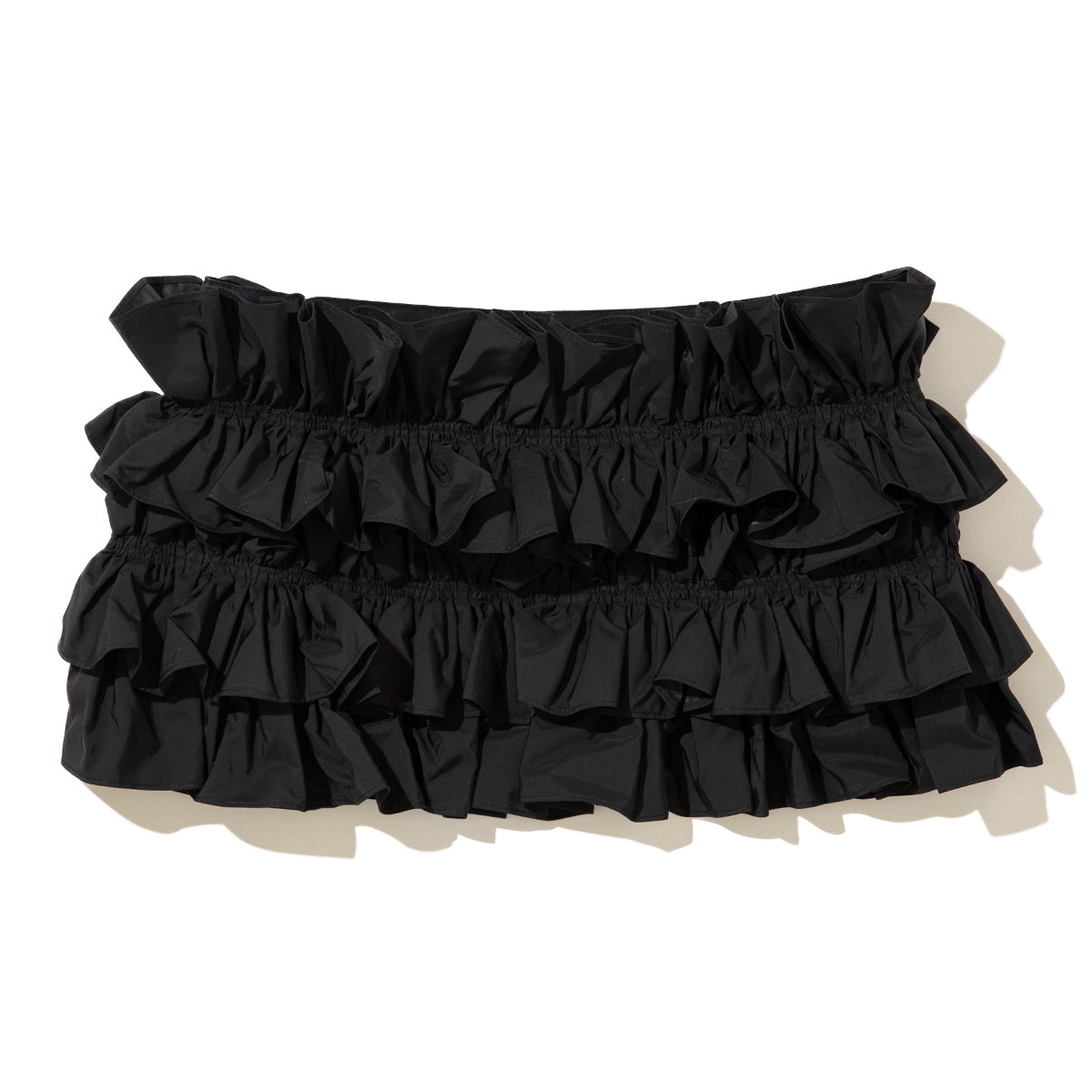 NON TOKYO FRILL BELT ノントーキョー フリル ベルト NON-26S-0304【レディース ナイロン素材 フリル レイヤード 26SS】