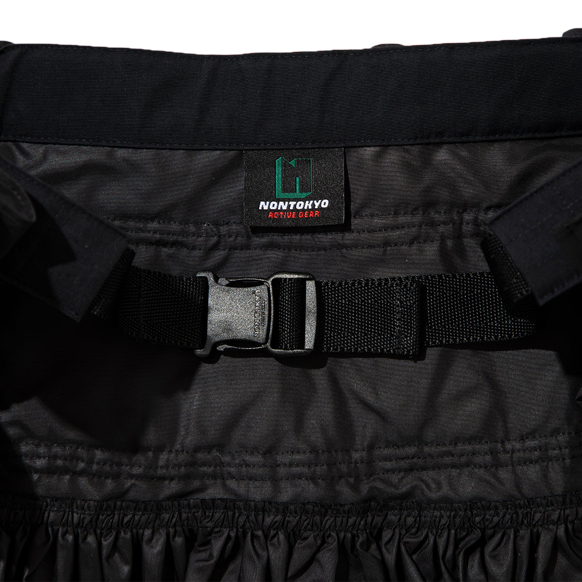 NON TOKYO FRILL BELT ノントーキョー フリル ベルト NON-26S-0304【レディース ナイロン素材 フリル レイヤード 26SS】