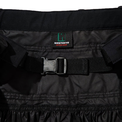 NON TOKYO FRILL BELT ノントーキョー フリル ベルト NON-26S-0304【レディース ナイロン素材 フリル レイヤード 26SS】