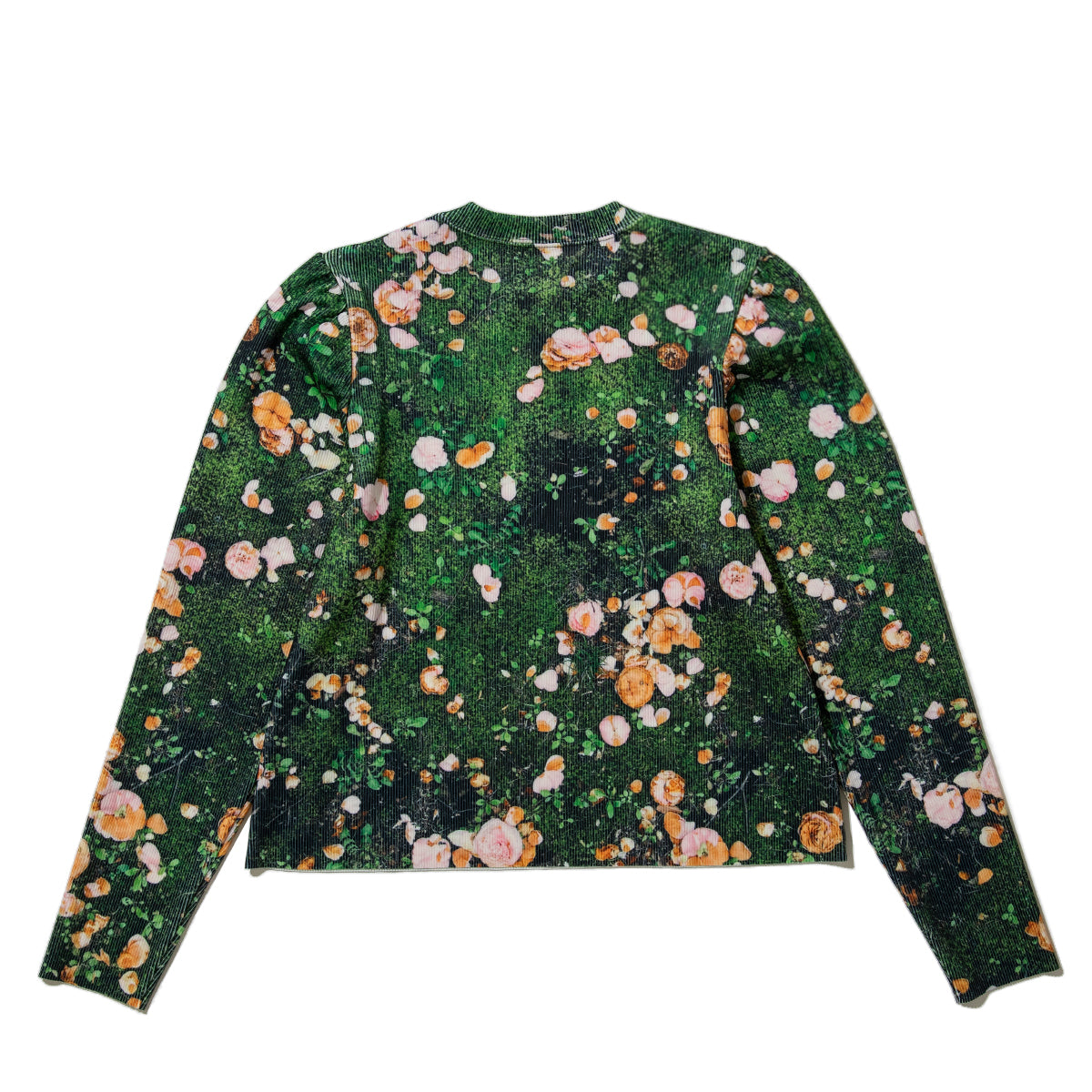 NON TOKYO PRINT RIB PUFF SLEEVE C/S ノントーキョー プリント リブ パフスリーブ カットソー NON-26S-0318【レディース ポリエステル素材 速乾 プリントTシャツ 26SS】