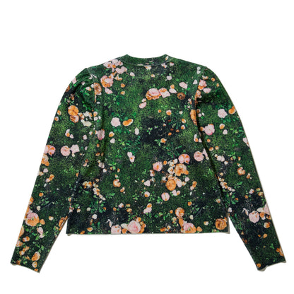 NON TOKYO PRINT RIB PUFF SLEEVE C/S ノントーキョー プリント リブ パフスリーブ カットソー NON-26S-0318【レディース ポリエステル素材 速乾 プリントTシャツ 26SS】