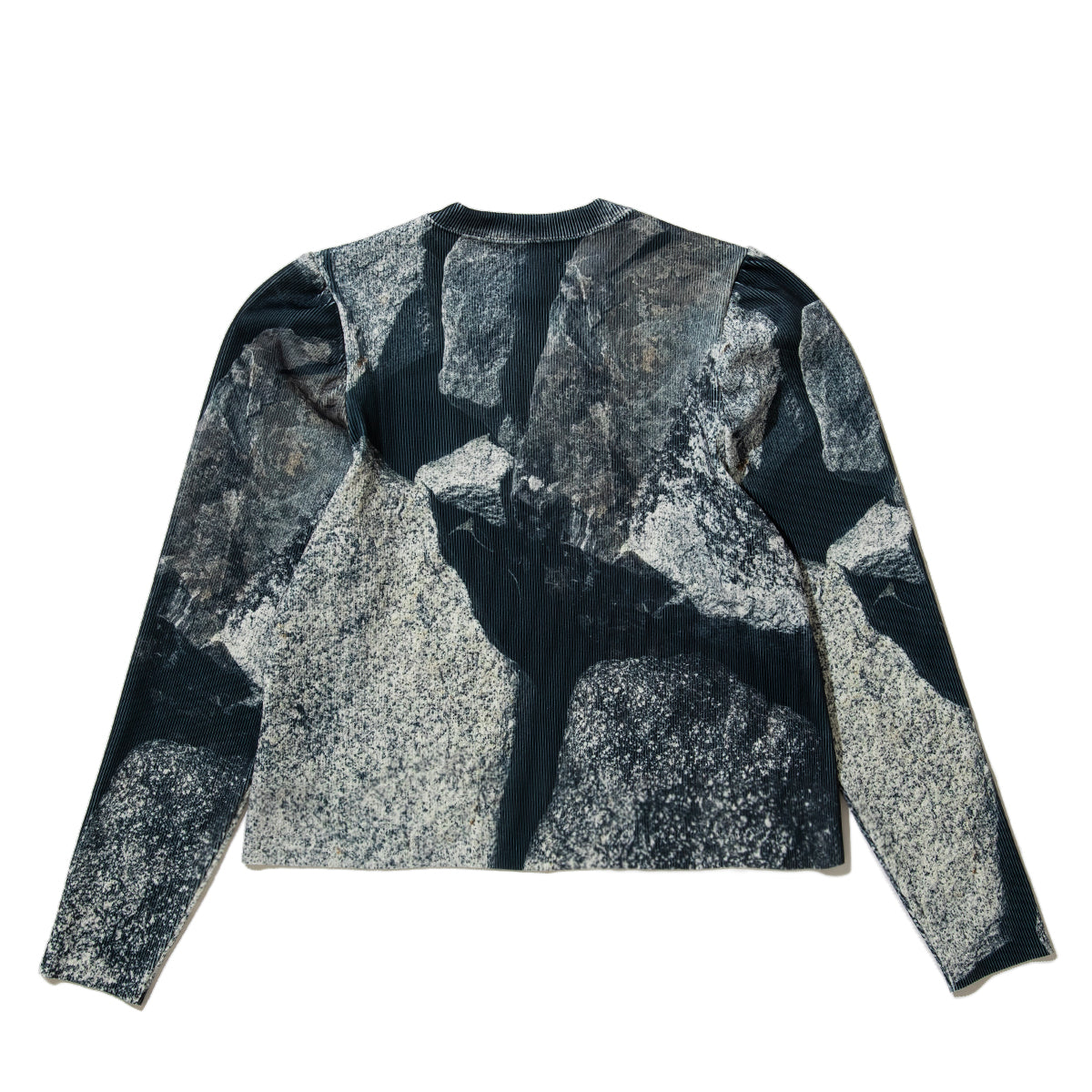 NON TOKYO PRINT RIB PUFF SLEEVE C/S ノントーキョー プリント リブ パフスリーブ カットソー NON-26S-0318【レディース ポリエステル素材 速乾 プリントTシャツ 26SS】