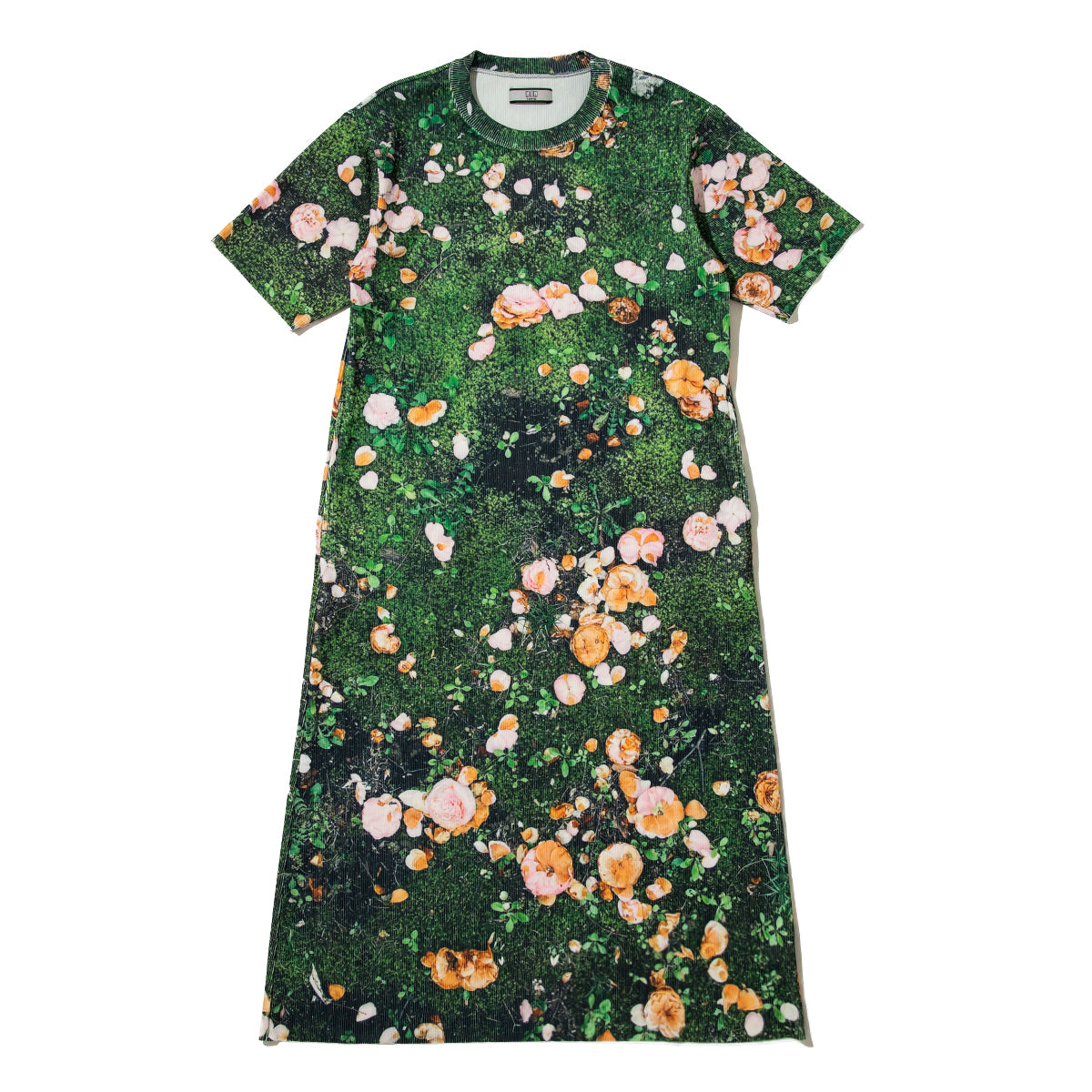 NON TOKYO PRINT RIB HALF SLEEVE ONE-PIECE ノントーキョー プリント リブ ハーフスリーブ ワンピース NON-26S-0321【レディース ポリエステル素材 速乾 半袖 26SS】