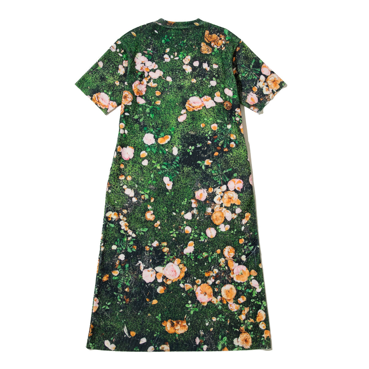 NON TOKYO PRINT RIB HALF SLEEVE ONE-PIECE ノントーキョー プリント リブ ハーフスリーブ ワンピース NON-26S-0321【レディース ポリエステル素材 速乾 半袖 26SS】