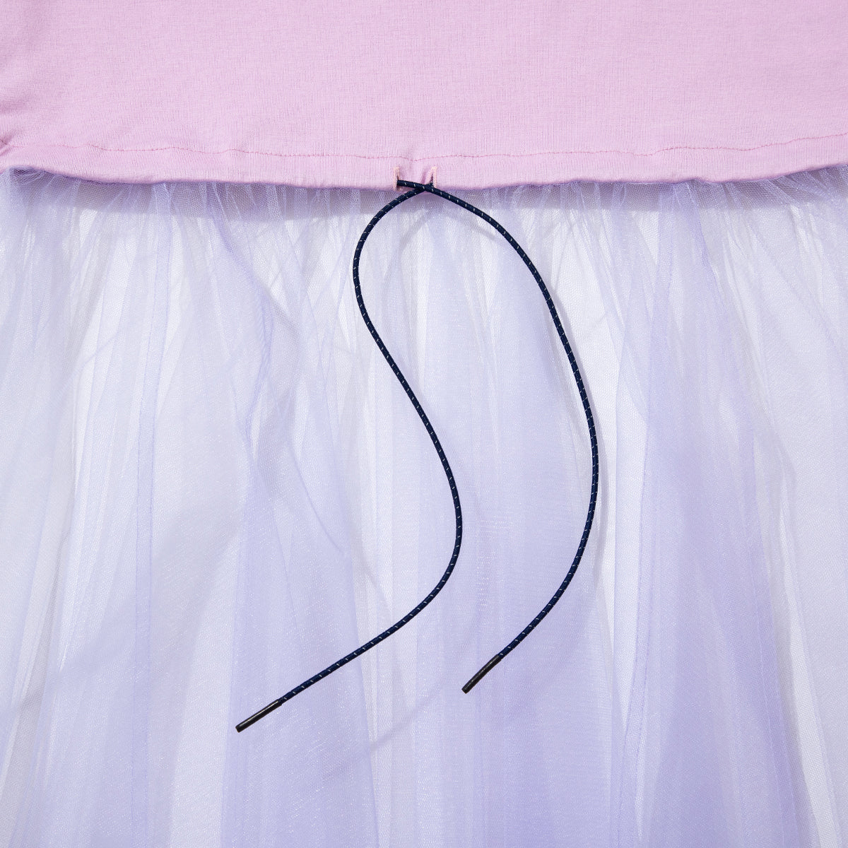 NON TOKYO GATHER TULLE ONEｰPIECE ノントーキョー ギャザー チュール ワンピース NON-26S-0335【レディース チュール 半袖 ワンピース 26SS】