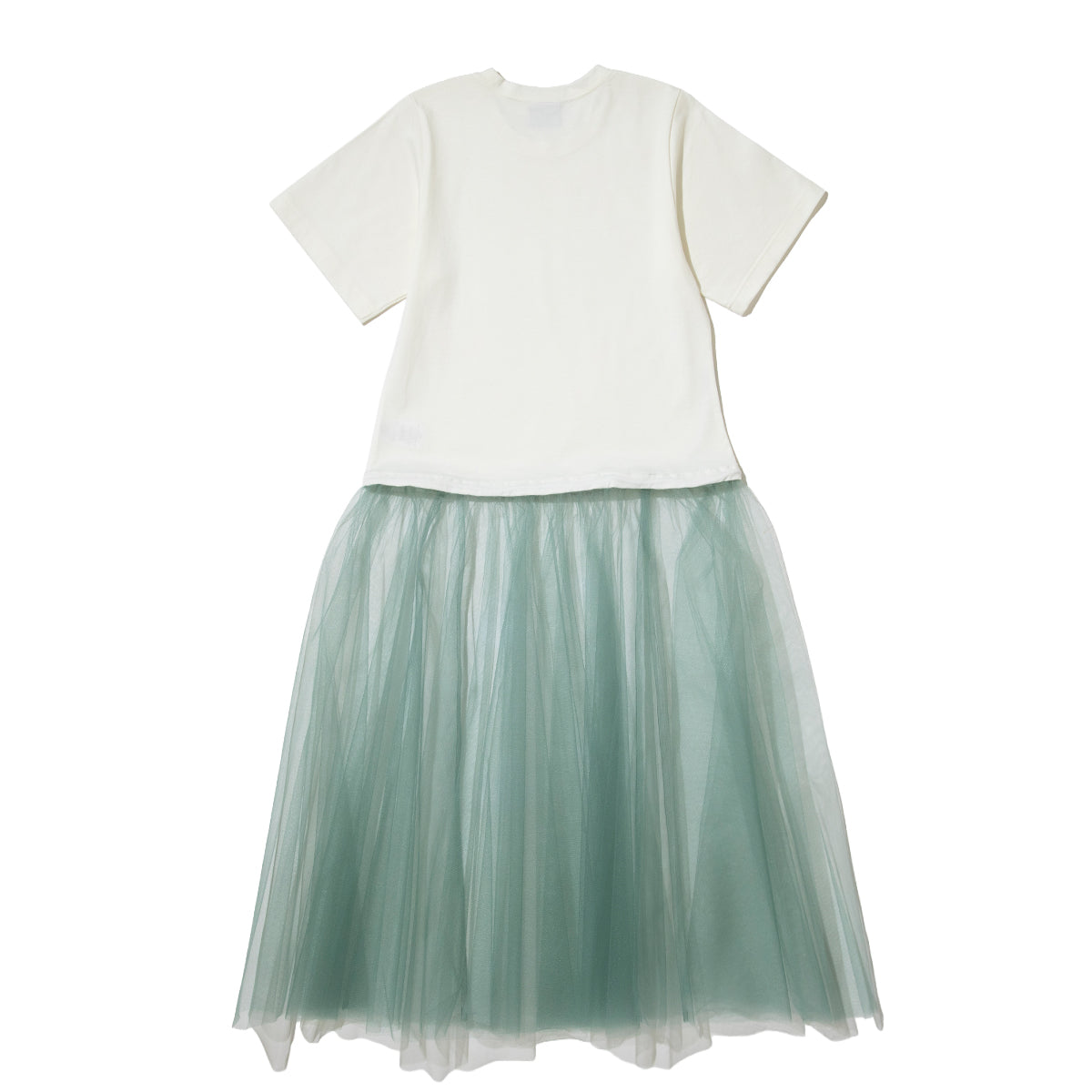 NON TOKYO GATHER TULLE ONEｰPIECE ノントーキョー ギャザー チュール ワンピース NON-26S-0335【レディース チュール 半袖 ワンピース 26SS】