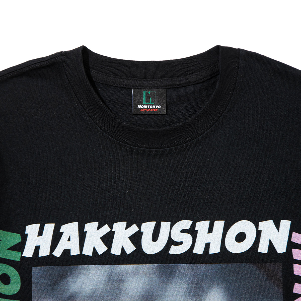 NON TOKYO RACCOON PRINT T-SHIRT ノントーキョー ラクーン プリント ティーシャツ NON-26S-0338【レディース 半袖 グラフィック 肌触り 26SS】