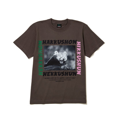 NON TOKYO RACCOON PRINT T-SHIRT ノントーキョー ラクーン プリント ティーシャツ NON-26S-0338【レディース 半袖 グラフィック 肌触り 26SS】