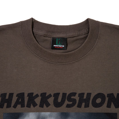 NON TOKYO RACCOON PRINT T-SHIRT ノントーキョー ラクーン プリント ティーシャツ NON-26S-0338【レディース 半袖 グラフィック 肌触り 26SS】
