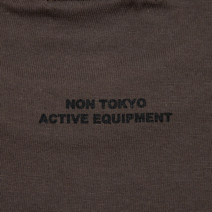 NON TOKYO RACCOON PRINT T-SHIRT ノントーキョー ラクーン プリント ティーシャツ NON-26S-0338【レディース 半袖 グラフィック 肌触り 26SS】