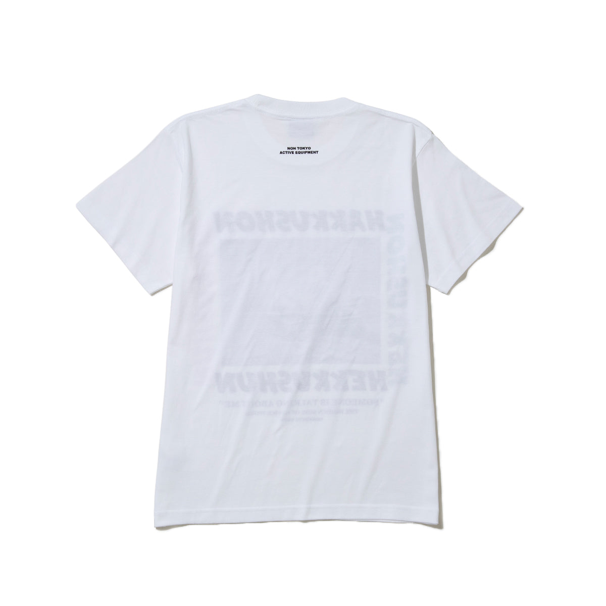 NON TOKYO RACCOON PRINT T-SHIRT ノントーキョー ラクーン プリント ティーシャツ NON-26S-0338【レディース 半袖 グラフィック 肌触り 26SS】