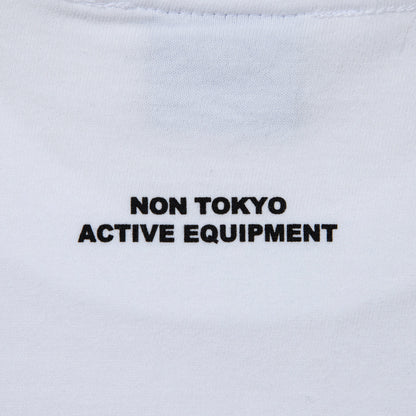 NON TOKYO RACCOON PRINT T-SHIRT ノントーキョー ラクーン プリント ティーシャツ NON-26S-0338【レディース 半袖 グラフィック 肌触り 26SS】