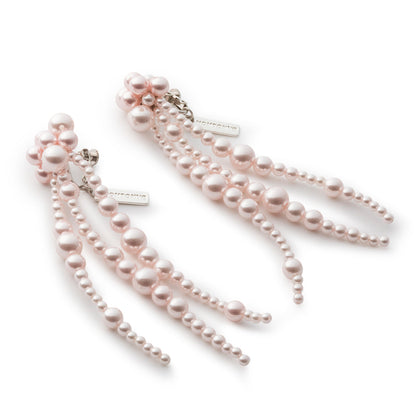 NON TOKYO FRINGE PEARL EARRING ノントーキョー フリンジ パール イヤリング NON-26S-0342【レディース イヤリング フリンジパール 26SS】