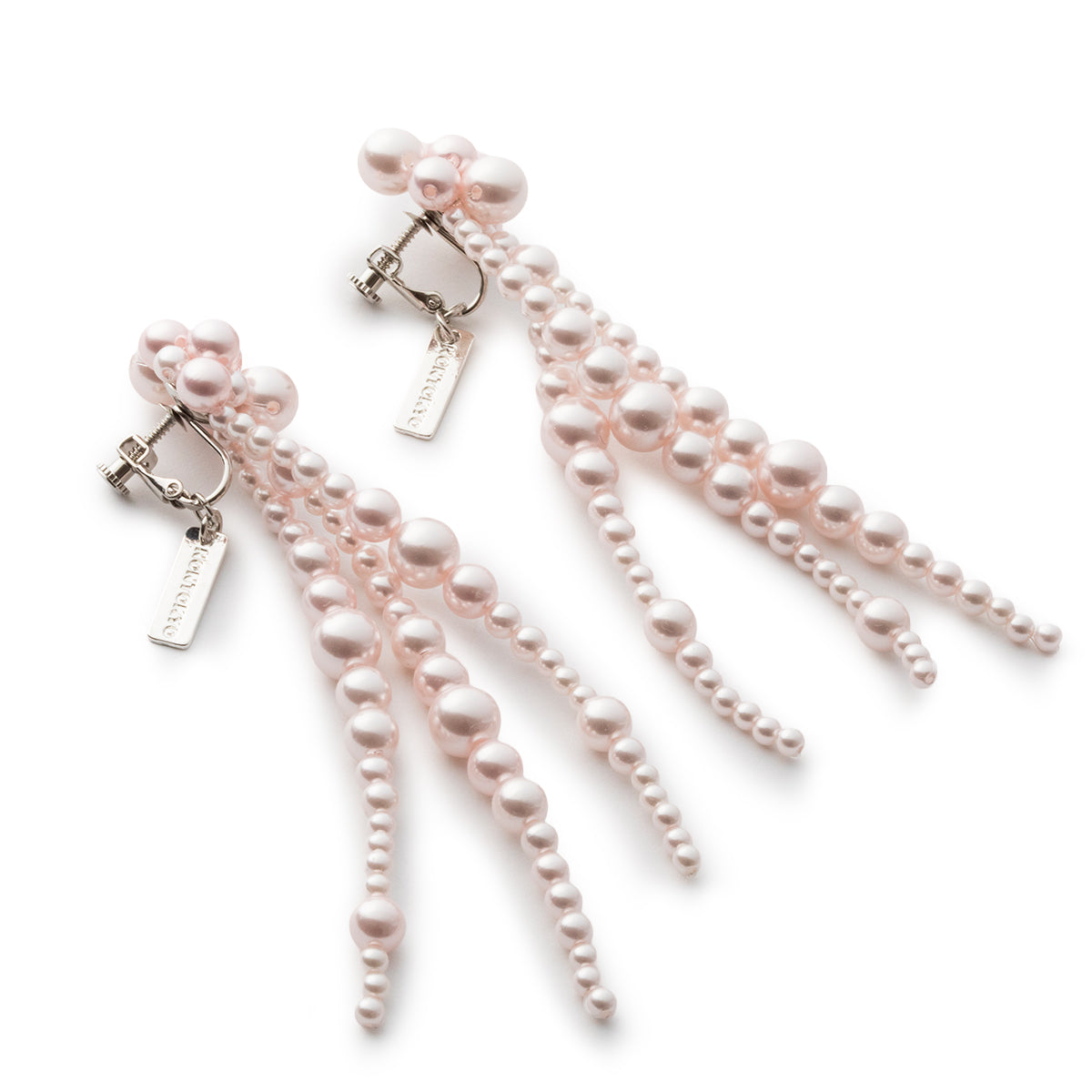 NON TOKYO FRINGE PEARL EARRING ノントーキョー フリンジ パール イヤリング NON-26S-0342【レディース イヤリング フリンジパール 26SS】