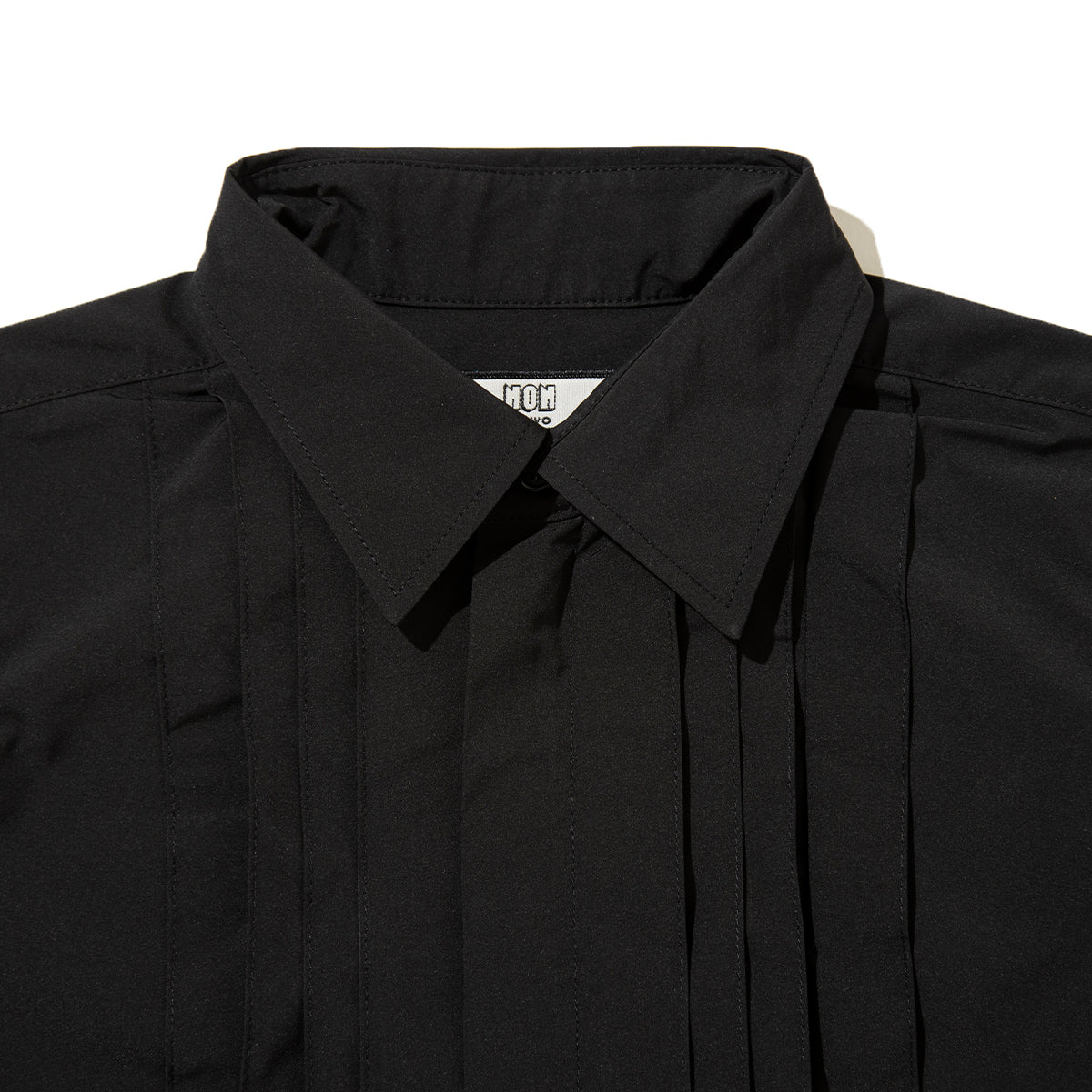 NON TOKYO PIN TUCK TECH SHIRT ノントーキョー ピンタック テックシャツ NON-26S-0403【レディース ポリエステル素材 半袖 プリーツ 26SS】