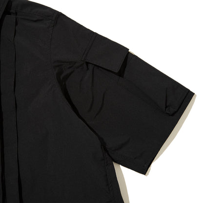 NON TOKYO PIN TUCK TECH SHIRT ノントーキョー ピンタック テックシャツ NON-26S-0403【レディース ポリエステル素材 半袖 プリーツ 26SS】
