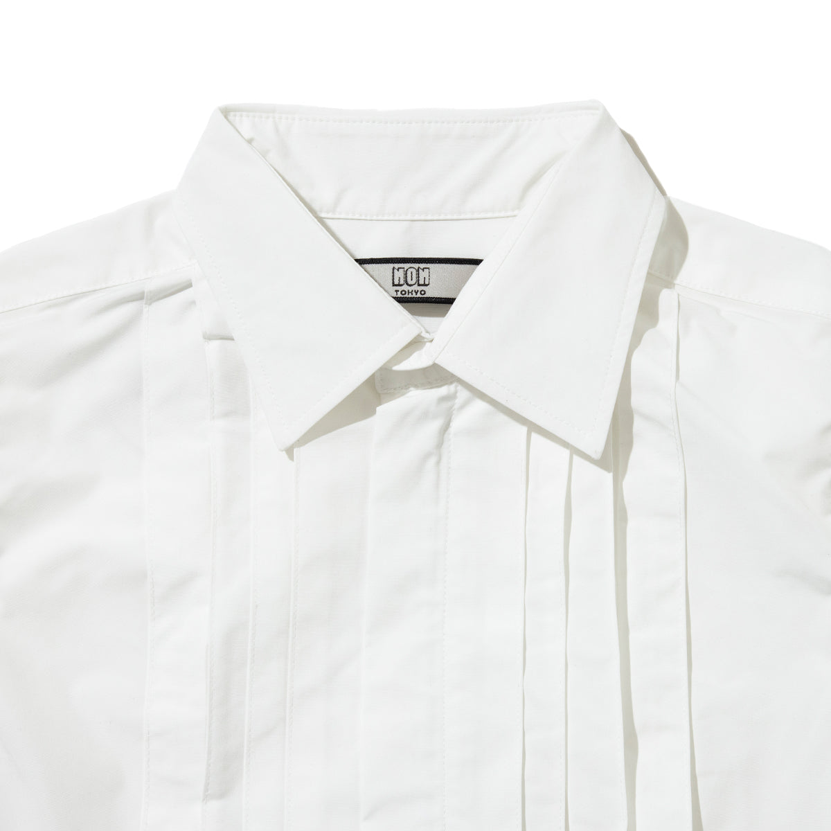 NON TOKYO PIN TUCK TECH SHIRT ノントーキョー ピンタック テックシャツ NON-26S-0403【レディース ポリエステル素材 半袖 プリーツ 26SS】