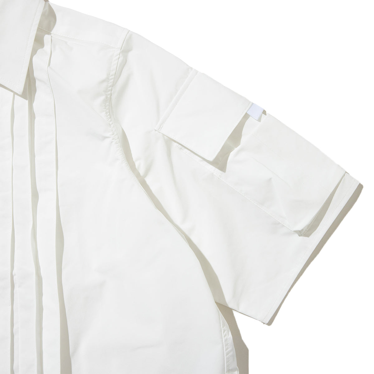 NON TOKYO PIN TUCK TECH SHIRT ノントーキョー ピンタック テックシャツ NON-26S-0403【レディース ポリエステル素材 半袖 プリーツ 26SS】