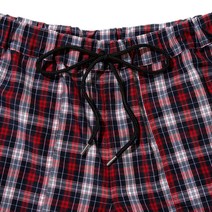 NON TOKYO CHECK FRILL TRUCK SHORTS ノントーキョー チェック フリル トラック ショーツ NON-26S-0409【レディース チェック柄 ポリエステル素材 コットン素材 26SS】