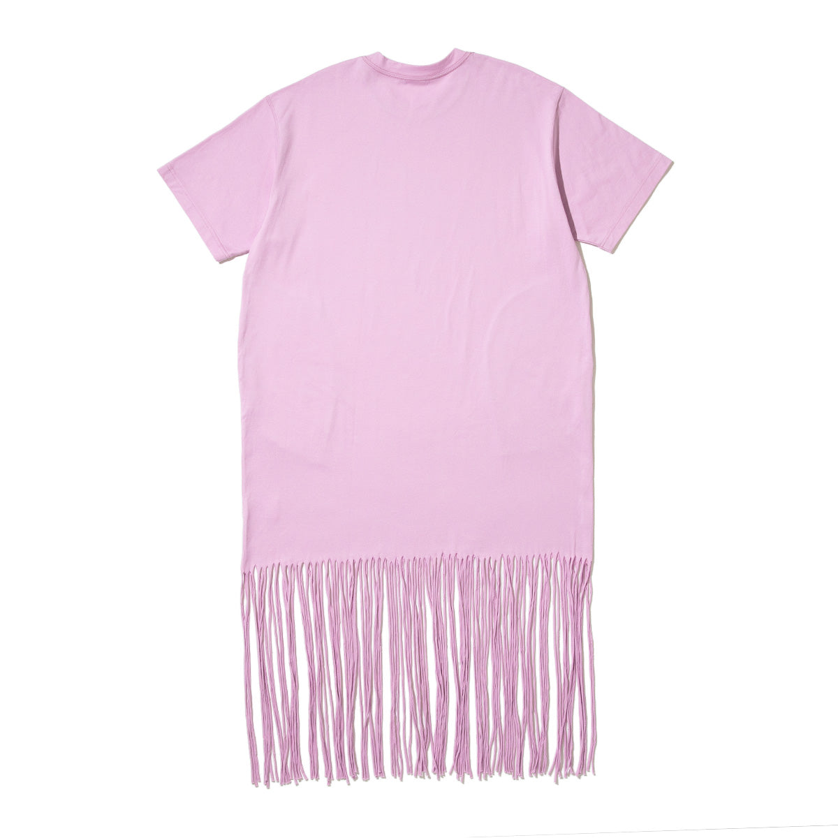 NON TOKYO FRINGE T-SHIRT ONE-PIECE ノントーキョー フリンジ Tシャツ ワンピース NON-26S-0413【レディース フリンジ加工 半袖 26SS】