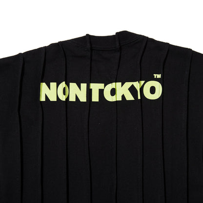 NON TOKYO PIN TACK C/S ノントーキョー ピンタック カットソー NON-26S-0420【レディース グラフィック ピンタック加工 ノースリーブ 26SS】