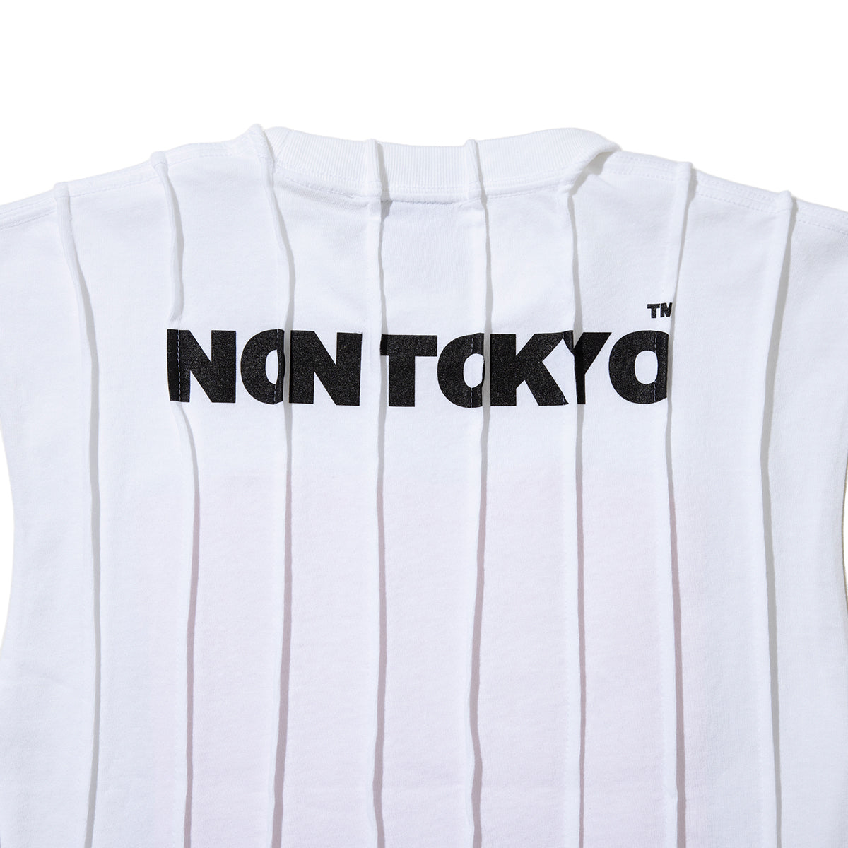 NON TOKYO PIN TACK C/S ノントーキョー ピンタック カットソー NON-26S-0420【レディース グラフィック ピンタック加工 ノースリーブ 26SS】