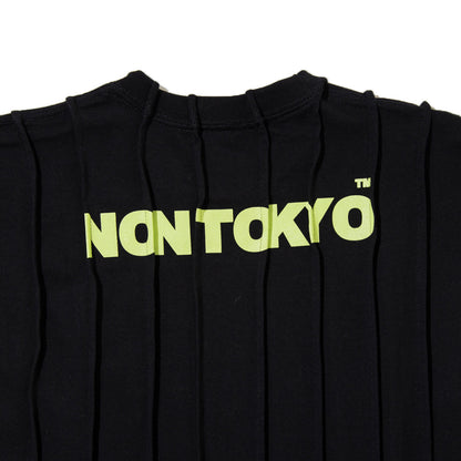 NON TOKYO PIN TACK ONE-PIECE ノントーキョー ピンタック ワンピース NON-26S-0421【レディース グラフィック ピンタック加工 ノースリーブ 26SS】