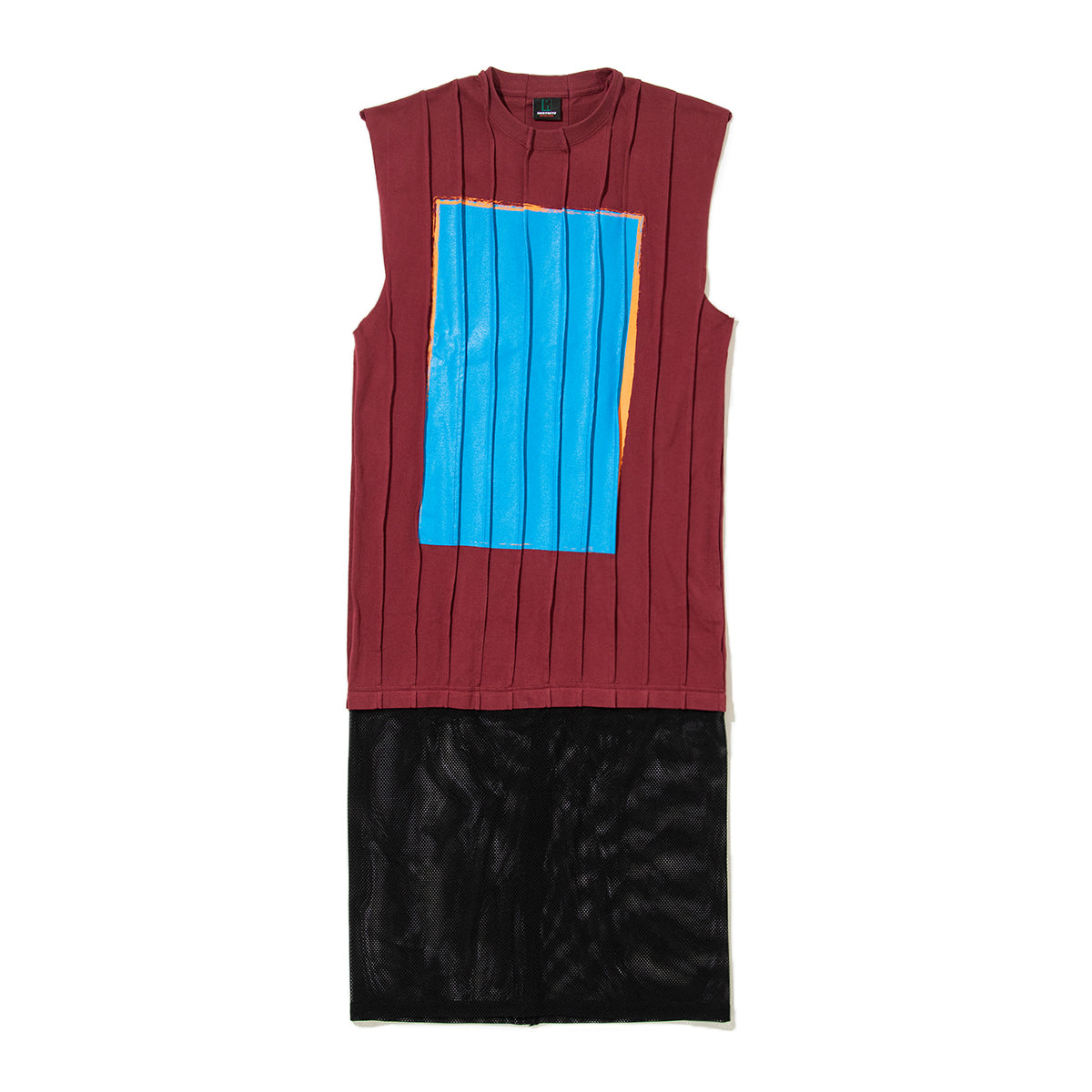 NON TOKYO PIN TACK ONE-PIECE ノントーキョー ピンタック ワンピース NON-26S-0421【レディース グラフィック ピンタック加工 ノースリーブ 26SS】