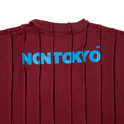 NON TOKYO PIN TACK ONE-PIECE ノントーキョー ピンタック ワンピース NON-26S-0421【レディース グラフィック ピンタック加工 ノースリーブ 26SS】