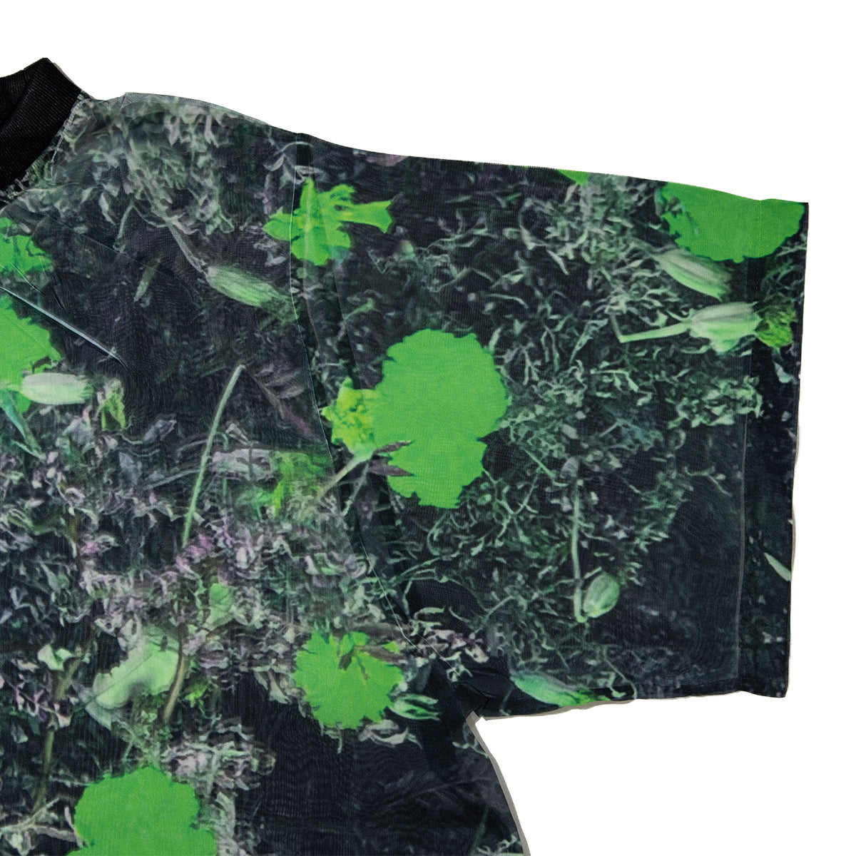 NON TOKYO DIRECT PRINT SHEER T-SHIRT ノントーキョー ダイレクトプリント シアー Tシャツ NON-26S-0422【レディース シアー素材 グラフィック シフォン生地 26SS】