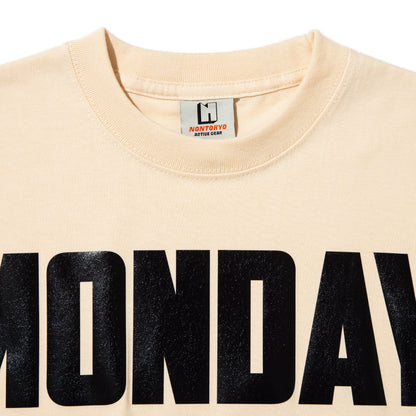 NON TOKYO LETTERING PRINT T-SHIRT ノントーキョー レタリング プリント Tシャツ NON-26S-0428【レディース グラフィック 半袖 26SS】