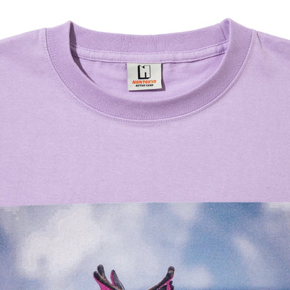 NON TOKYO DEER PRINT NO-SLEEVE T-SHIRT ノントーキョー ディアー プリント ノースリーブ Tシャツ NON-26S-0430【レディース グラフィック ノースリーブ 26SS】