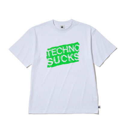 SARCASTIC Techno Sucks Short Sleeve Tee サキャスティック テクノ サックス ショートスリーブ ティー SAR261005【メンズ メンズTシャツ 半袖Tシャツ プリントTシャツ グラフィックTシャツ 26SS】