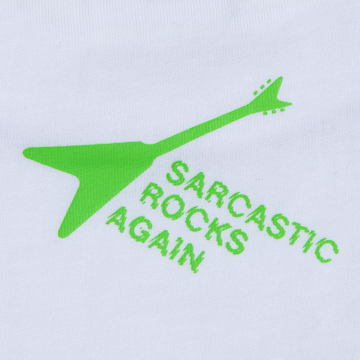 SARCASTIC Techno Sucks Short Sleeve Tee サキャスティック テクノ サックス ショートスリーブ ティー SAR261005【メンズ メンズTシャツ 半袖Tシャツ プリントTシャツ グラフィックTシャツ 26SS】