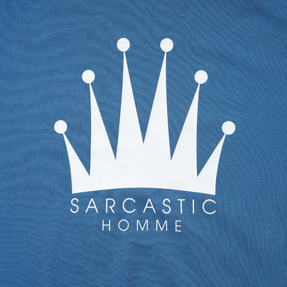 SARCASTIC Homme Crown Short Sleeve Tee サキャスティック オム クラウン ショートスリーブ ティー SAR261006【メンズ サブカルチャー カジュアル 半袖Tシャツ ストリートスタイル 26SS】