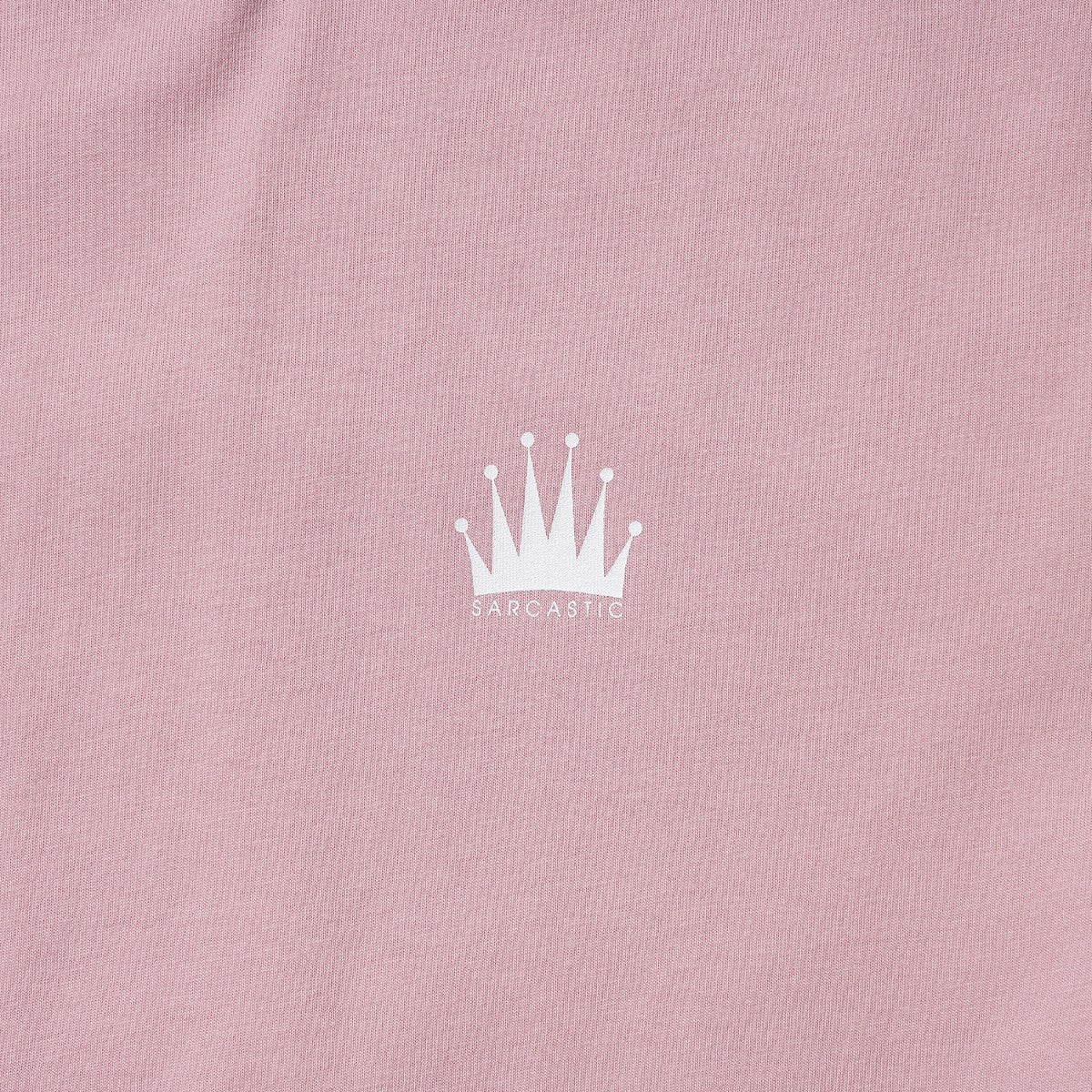 SARCASTIC Homme Crown Short Sleeve Tee サキャスティック オム クラウン ショートスリーブ ティー SAR261006【メンズ サブカルチャー カジュアル 半袖Tシャツ ストリートスタイル 26SS】