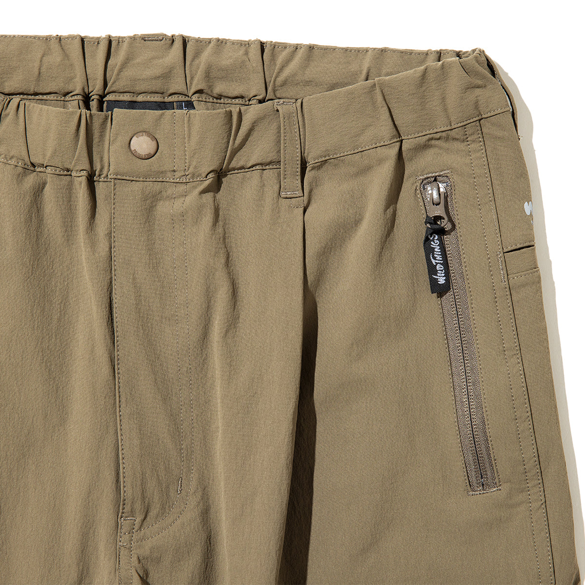WILD THINGS DRY CREW SHORT ワイルドシングス ドライ クルー ショーツ WIT26310AD-KN【メンズ ミニマル 軽量 通気性 快適 ハーフパンツ 26SS】