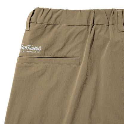 WILD THINGS DRY CREW SHORT ワイルドシングス ドライ クルー ショーツ WIT26310AD-KN【メンズ ミニマル 軽量 通気性 快適 ハーフパンツ 26SS】