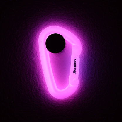 Liberaiders PX LUMINOUS CARABINER リベレイダースPX ルミナス カラビナ 849152601【メンズ カラビナ 蓄光 発光 キーホルダー アクセサリー 26SS】