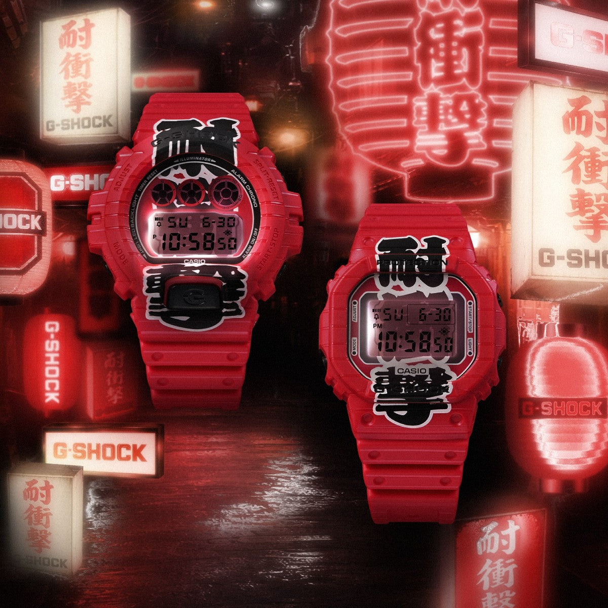 G-SHOCK DW-5600AKA-4JR ジーショック DW-5600AKA-4JR DW-5600AKA-4JR【メンズ 日本製 耐衝撃 赤提灯モチーフ 26SS】