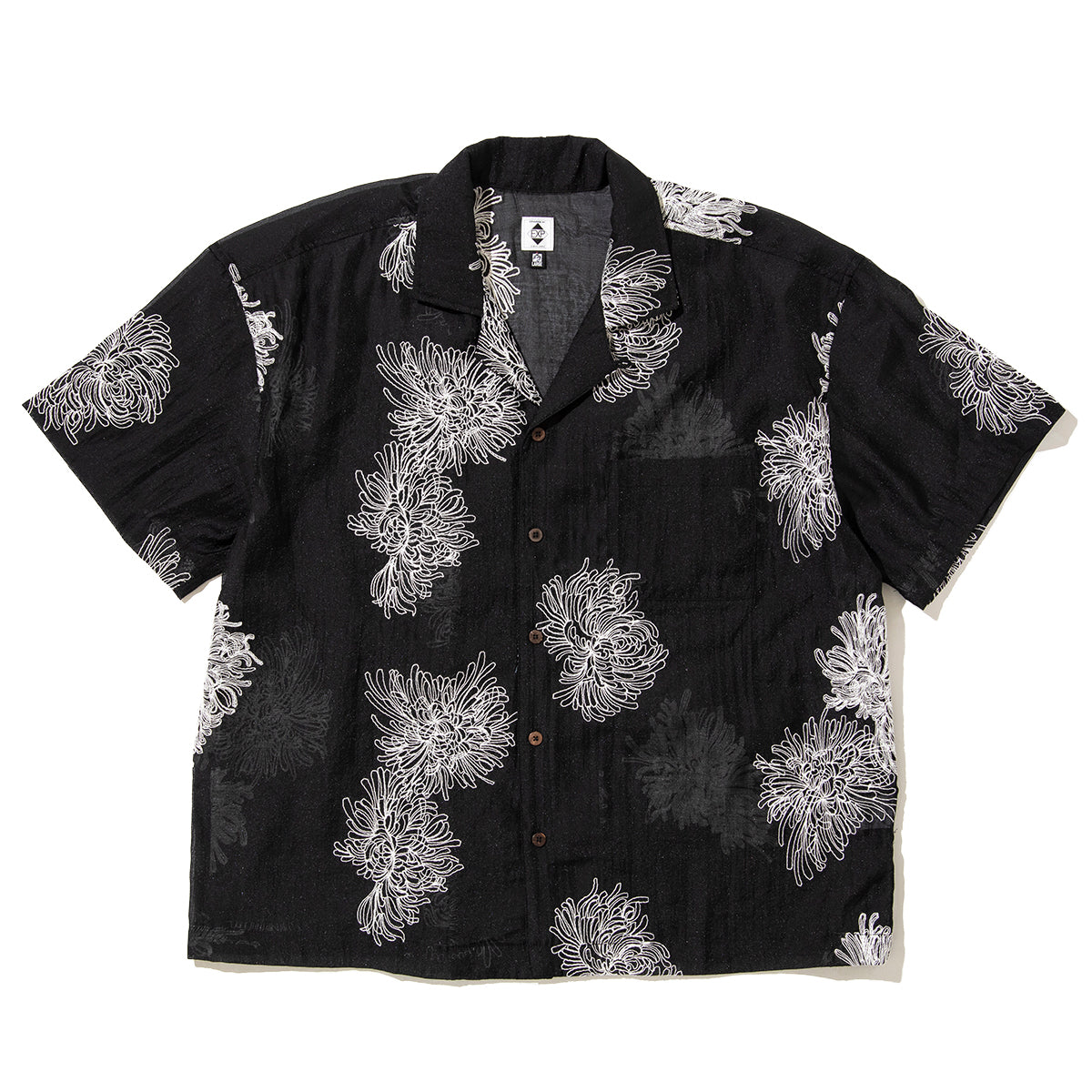 EXPANSION NEW YORK Manhattan Luxor Shirts エクスパンション ニューヨーク マンハッタン ルクソール シャツ 014-BLK【メンズ 開襟シャツ 半袖 26SS】